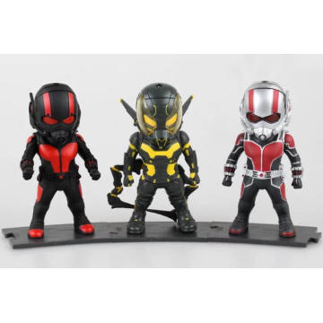 Lovery personnalisé PVC Mini Action Figure Doll Kids Ant-Man Toys